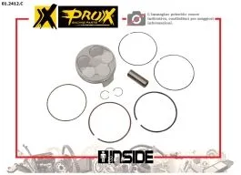 PROX 01.2412.C KIT PISTONE YZ 250 F 12-13 D. 76.97 MM FORGIATO