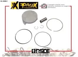 PROX 01.3408.C KIT PISTONE RMZ 450 08-12 D. 95.98 MM FORGIATO