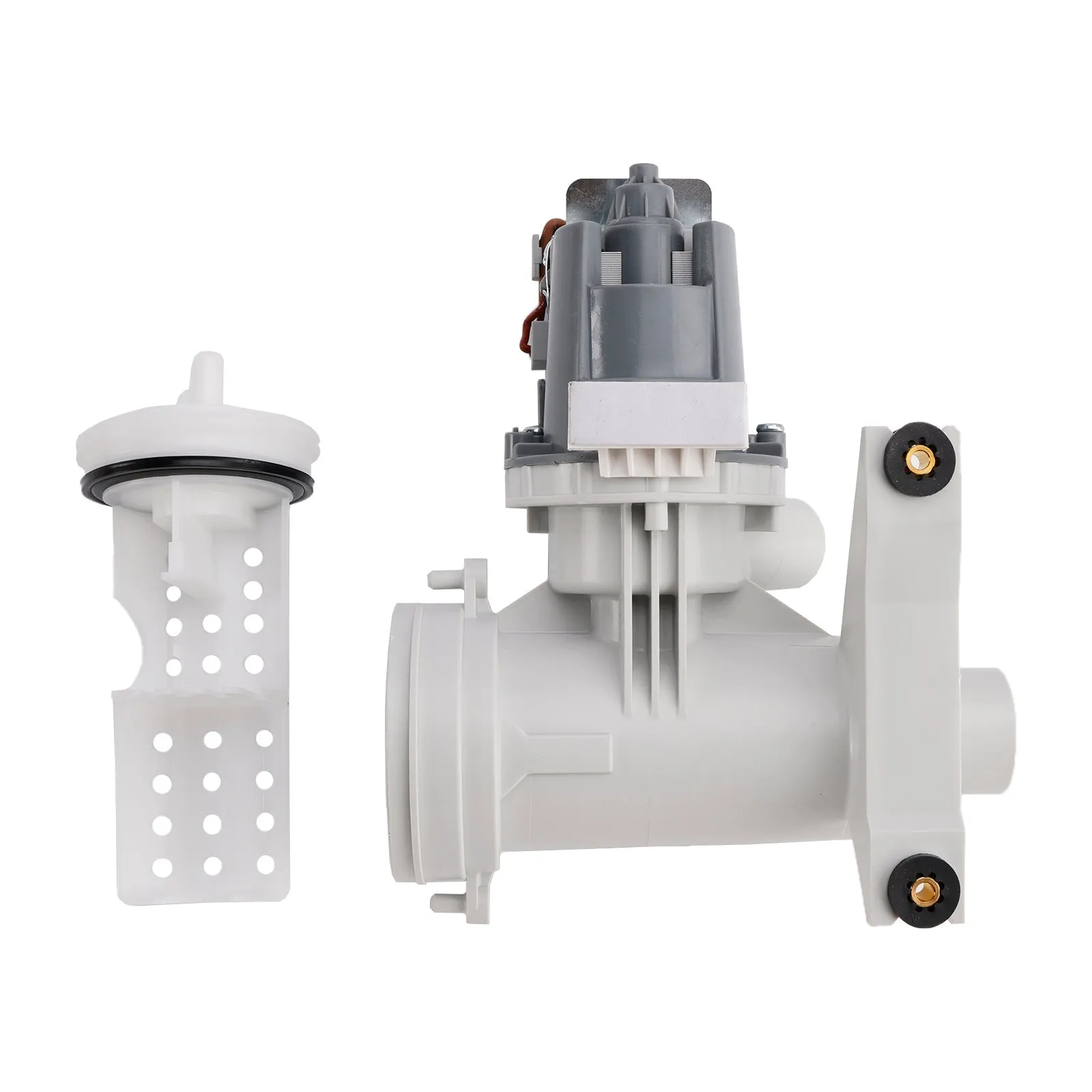 Ensemble de pompe de vidange pour laveuse à chargement frontal WH23X25518 WH11X34740 pour laveuse GE