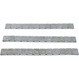 K&L SUPPLY 32-2434 K&L-SUPPLY WEEL WEIGHTS STICK ON 0 25OZ CHROME 36 PIECES