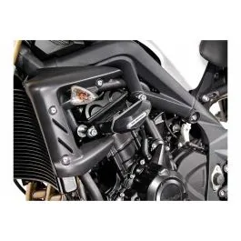 SW-MOTECH STP.11.590.10100/B FRAME SLIDER SET BLACK TRIUMPH STREET TRIPLE 675