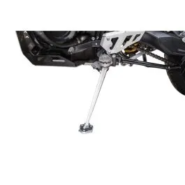 SW-MOTECH STS.11.102.10000/S SIDESTAND FOOT EXTENSION BLACK/SILVER TRIUMPH TIGER 800 MODELS