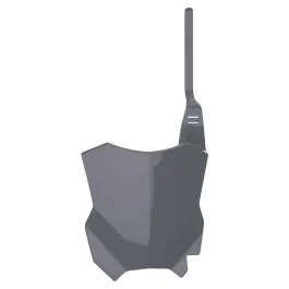 POLISPORT 8665900009 PLATE# FRT RESTYLE KX GRY