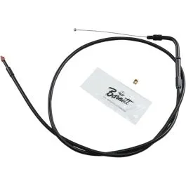 BARNETT 131-30-30012-06 THROTTLE CABLE STEALTH-BLACK-ON-BLACK OVERSIZE +6'(152MM)