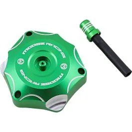 MOOSE RACING T03-2116GN CAP GAS ALUM KAW/GN