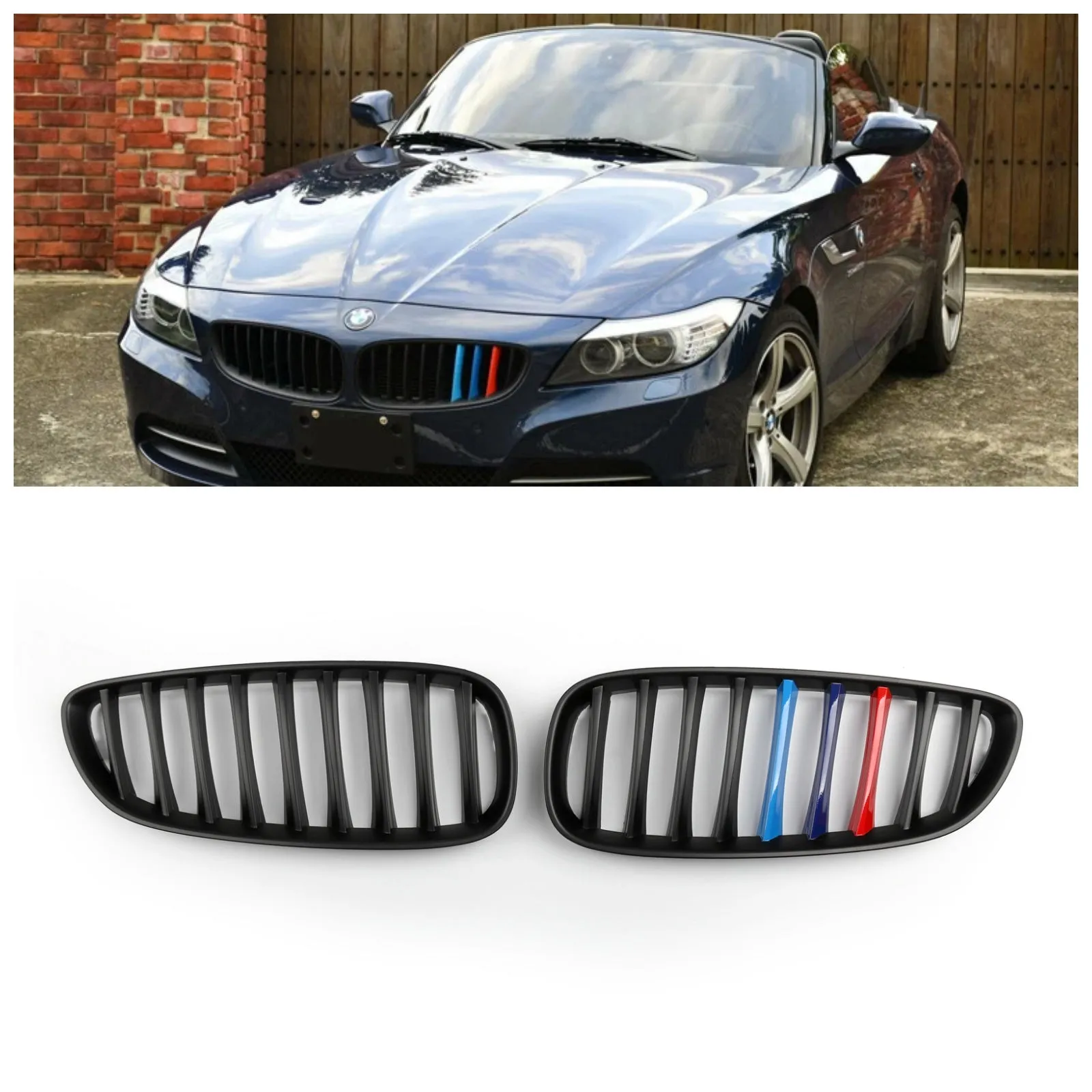 2 grilles avant pour BMW Z4 E89 2009-2016 génériques