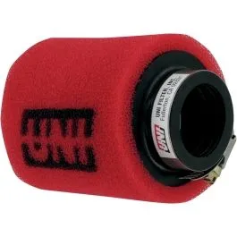 UNI FILTER UP-4152ST CLAMP-ON TWO STAGE POD FILTER STRAIGHT RED/BLACK