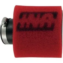 UNI FILTER UP-4125AST CLAMP-ON TWO-STAGE POD FILTER 15° RED/BLACK