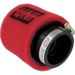 UNI FILTER UP-4229AST CLAMP-ON TWO-STAGE POD FILTER 15° RED/BLACK