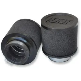UNI FILTER PK-4 HIGH-FLOW CLAMP-ON POD FILTER KIT STRAIGHT BLACK 4-PK