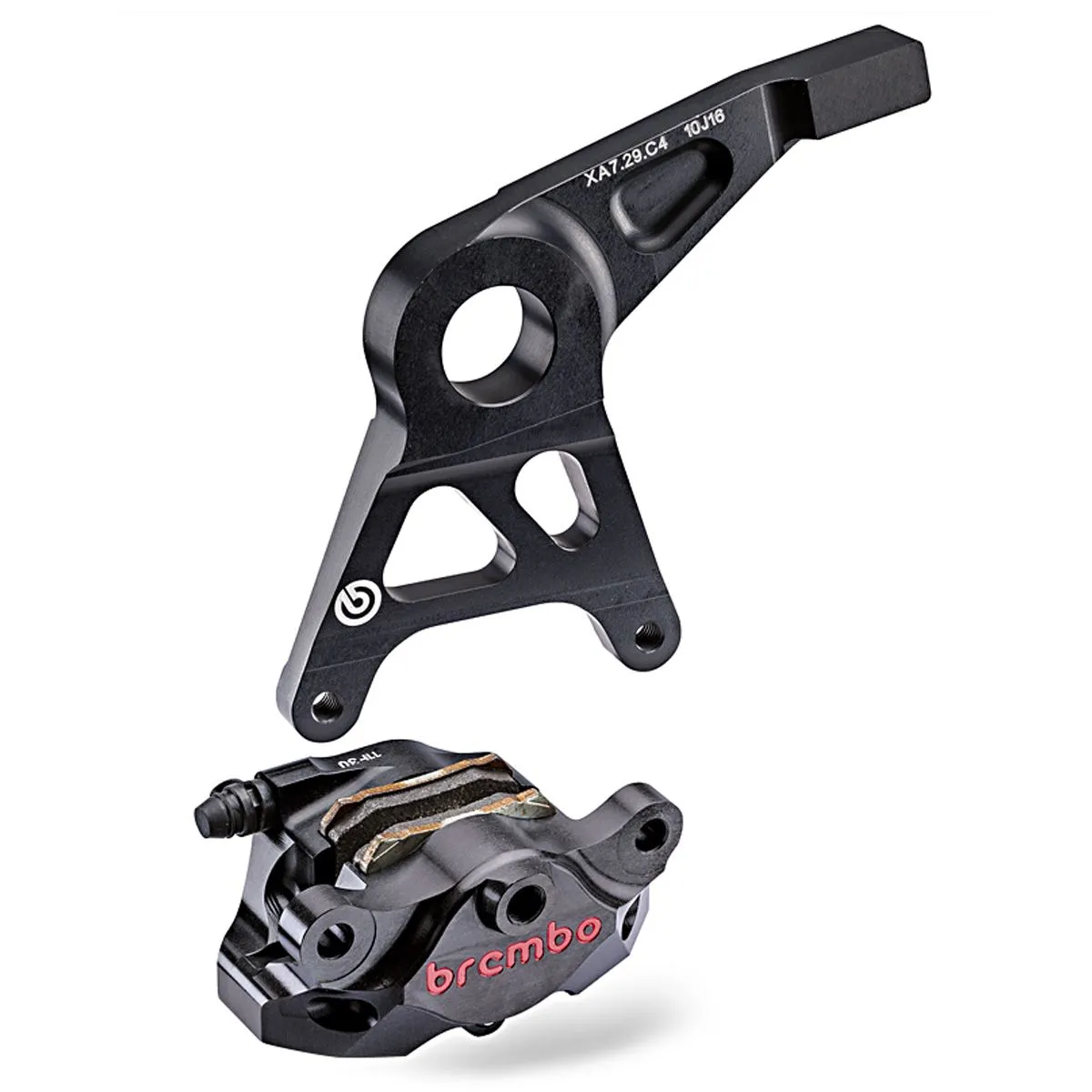 Pinza Posteriore Freno Brembo Racing P2 34 Cnc Ssport Past Staffa Kawasaki Nero-120A44133-109595