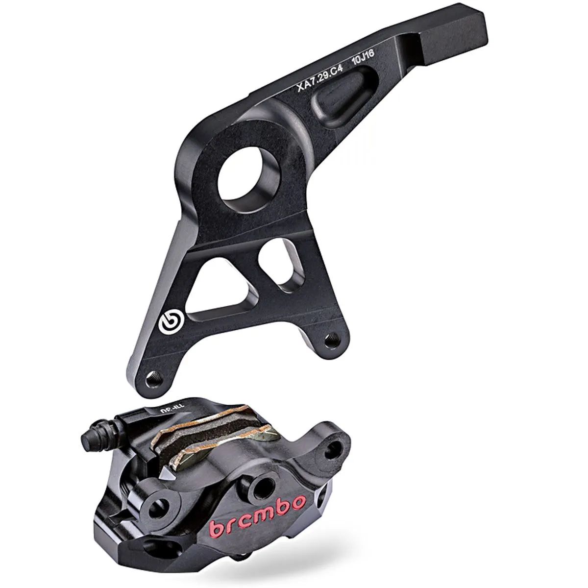 Pinza Posteriore Freno Brembo Racing P2 34 Cnc Ssport Past Staffa Yamaha Nero-120A44134-109596