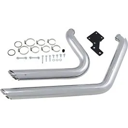 VANCE & HINES 17225 EXHAUST SYSTEM SHORT SHOTS STAGGERED CHROME