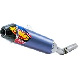 FMF 044429 FACTORY 4.1 RCT SLIP-ON MUFFLER TITANIUM & CARBON BLUE ANODIZED YAMAHA