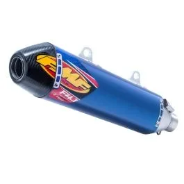 FMF 045561 FACTORY 4.1 RCT SLIP-ON MUFFLER TITANIUM & CARBON BLUE ANODIZED KTM