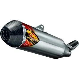 FMF 045558 FACTORY 4.1 RCT SLIP-ON MUFFLER S/S ALUMINUM & CARBON NATURAL KTM