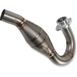 FMF 045591 MEGABOMB HEADER TITANIUM W/ MID-PIPE KTM