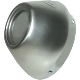 FMF 040676 POWERCORE 4 /Q4 HEX STAINLESS STEEL END CAP