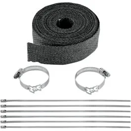 VANCE & HINES 26523 EXHAUST WRAP KIT BLACK 25FT