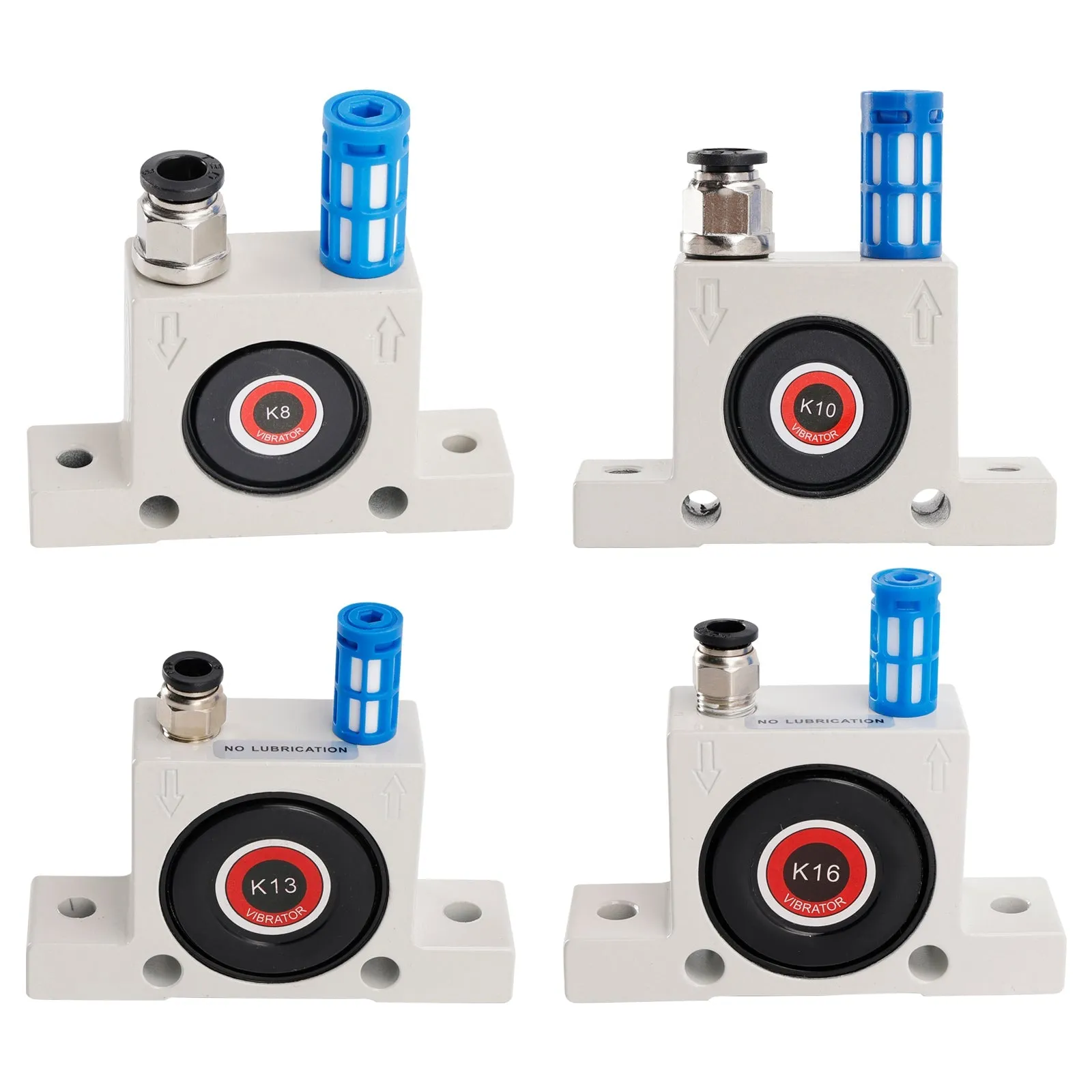 Vibrateur pneumatique K8/10/13/16 Vibrateur à béton électrique Oscillateur à turbine à air