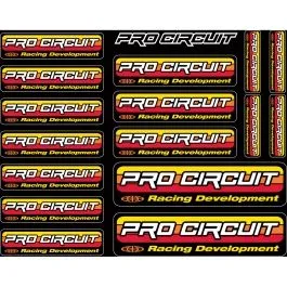 PRO CIRCUIT DC96OL LOGO DECAL SHEET