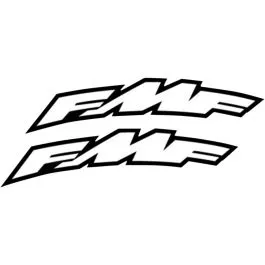 FMF 010603 LARGE SIDE ARCH FENDER STICKERS