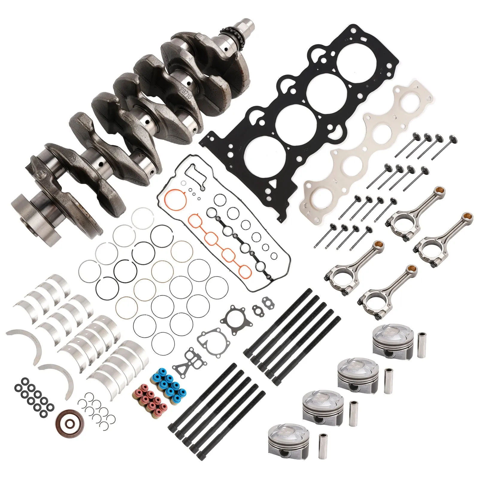 Kit de révision et de reconstruction du moteur Hyundai Tucson (TL) G4FJ 1.6T 2015-2020 Kit de joints de tiges de pistons 231102B700