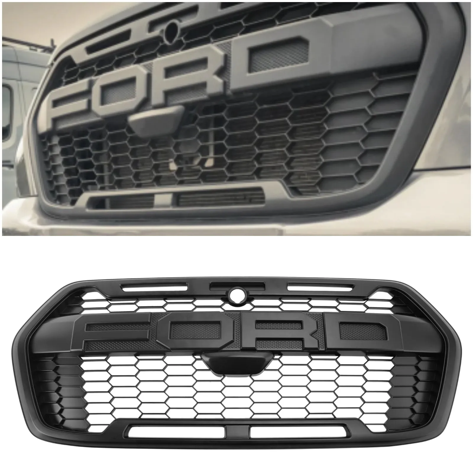 Raptor Style Front Bumper Grille Grill 2467809 Pour Ford Transit MK8 Trail 2019+