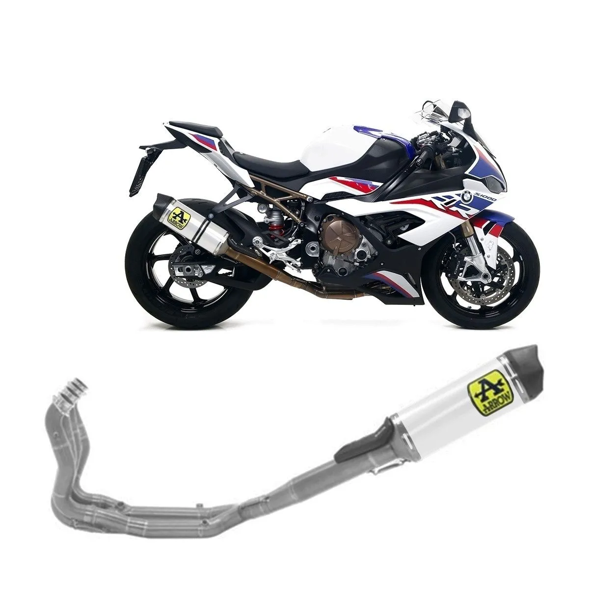 Kit Completo Arrow Competition Tit Race Tech Col Acc Fon Carb Bmw S 1000 Rr 2019 > 2024-71204CKZ-108316