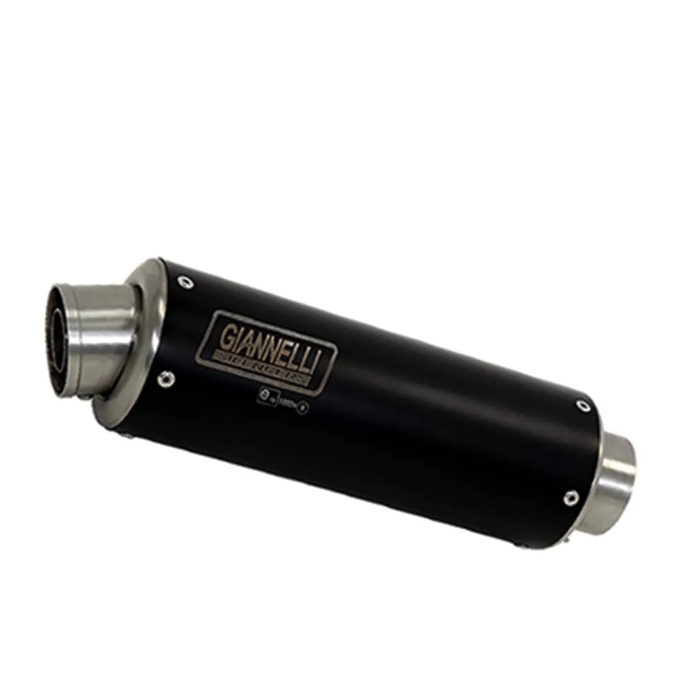 Terminale Giannelli Xpro Inox Nero + Raccordo No Cat Kawasaki Zx10r 2016 > 2020-73062XP-107195