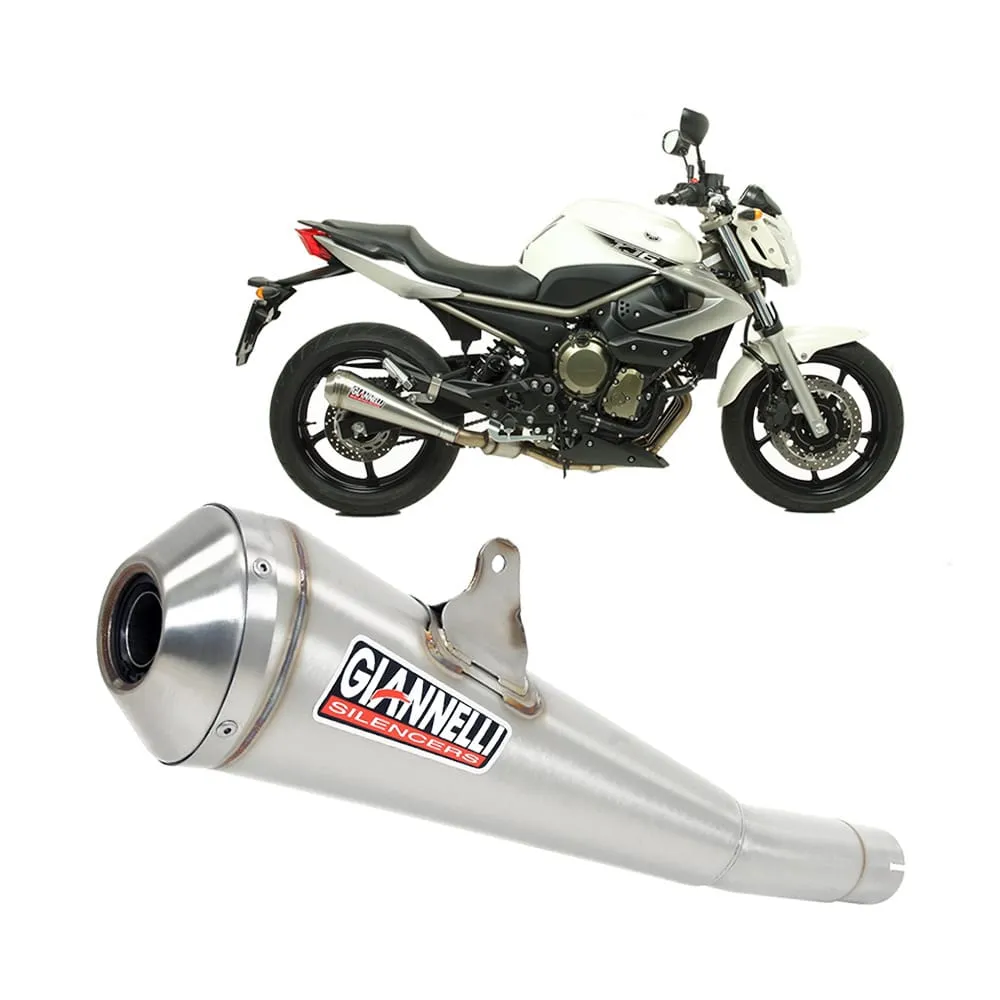 Scarico Completo Cat Giannelli Terminale Inox Yamaha Xj6 Diversion 2009 > 2015-73422GXK-107614