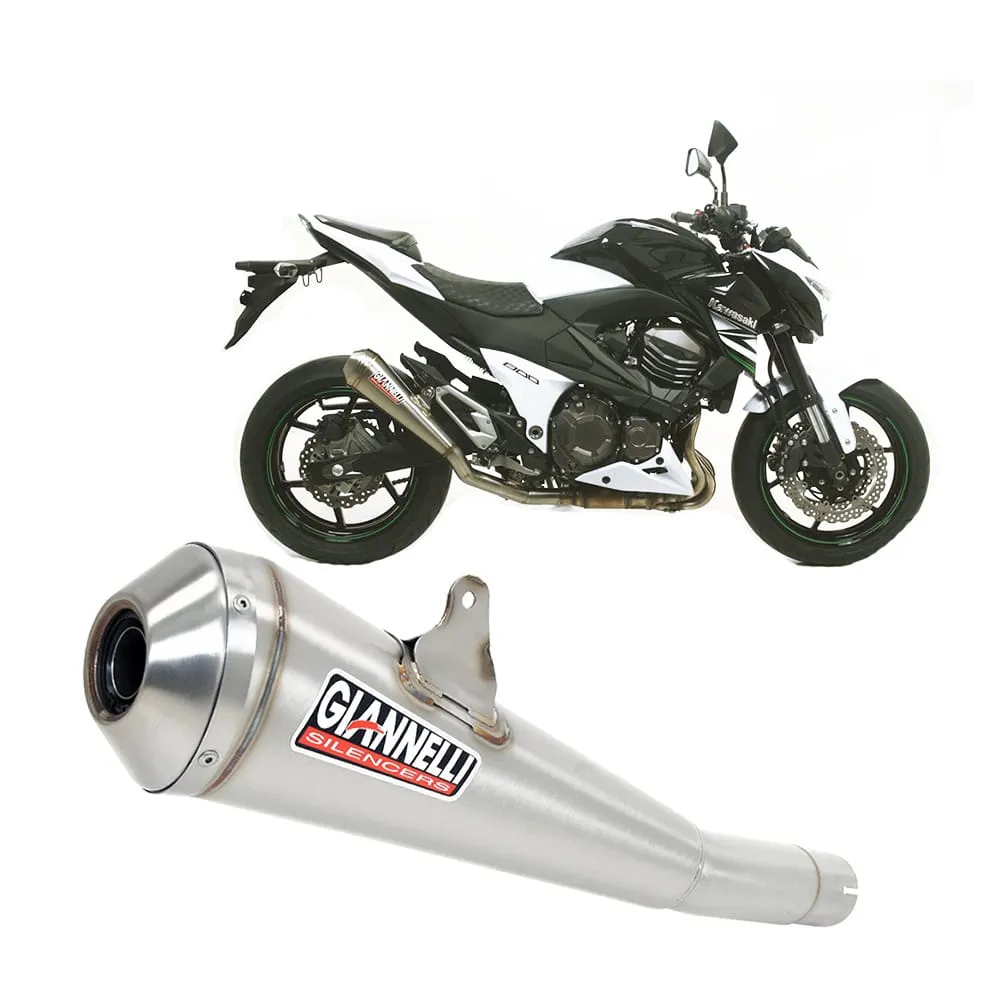 Terminale Scarico Giannelli Gx-one Nichrom Kawasaki Z 800 E (72kw) 2013 > 2016-73432GX-107142