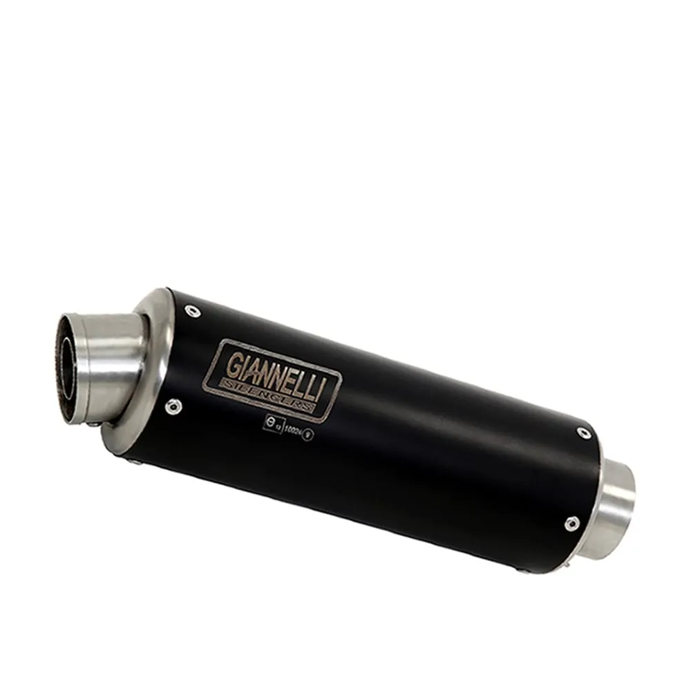 Terminale Scarico Giannelli Xpro Acciaio Inox Nero Honda Cbr 250 R 2011 > 2013-73508XP-106794