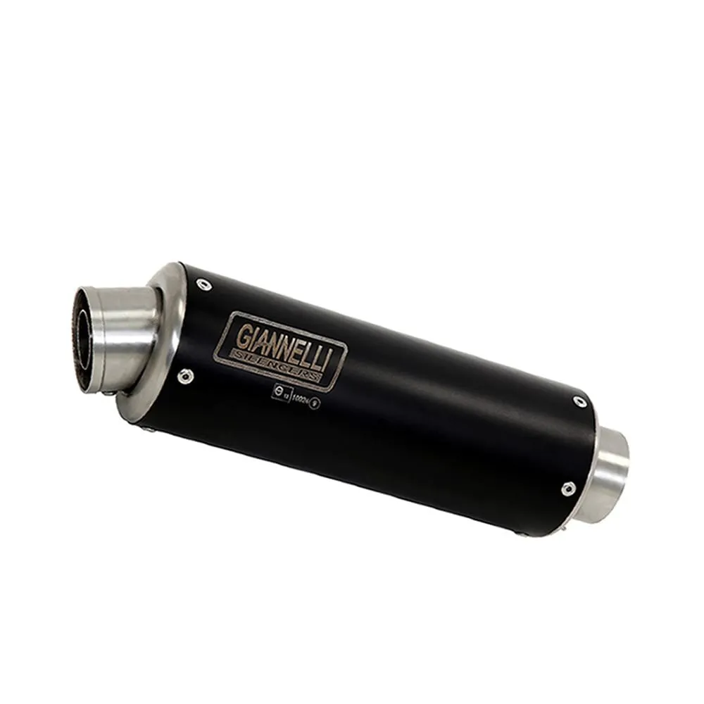 Terminale Scarico Giannelli Xpro Acciaio Inox Nero Honda Cbr 500 R 2013 > 2015-73510XP-106822