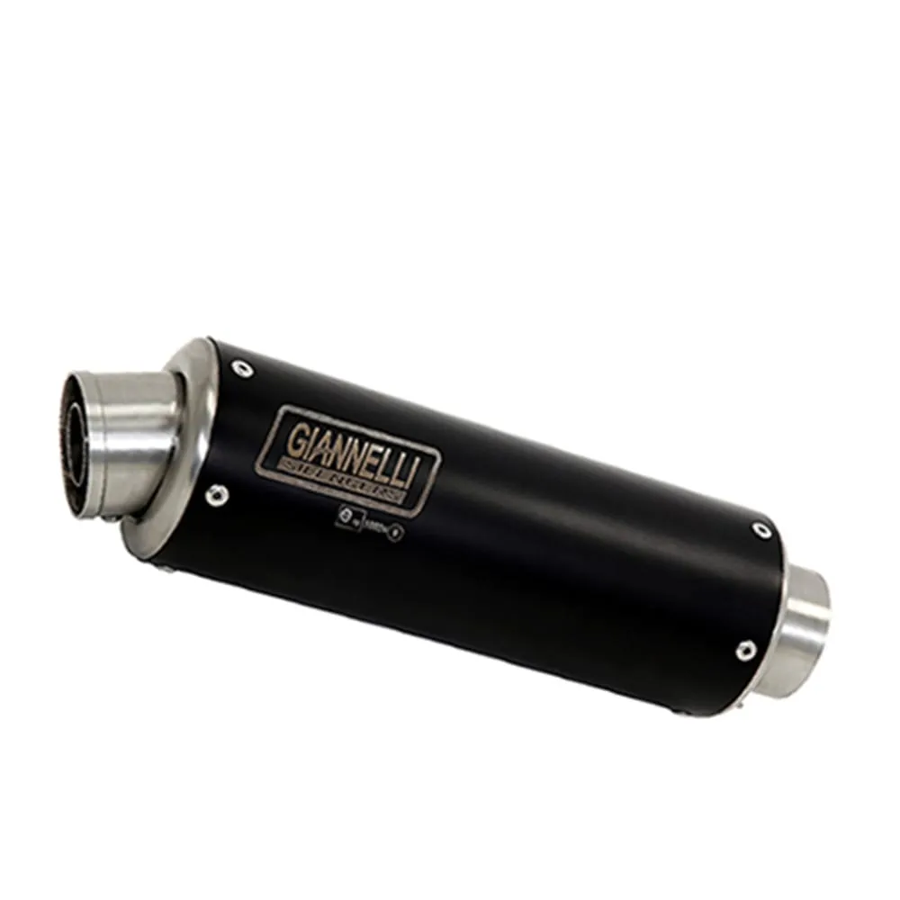 Terminale Scarico Giannelli Xpro Acciaio Inox Nero Yamaha Yzf 600 R6 2003 > 2004-73533XP-107618