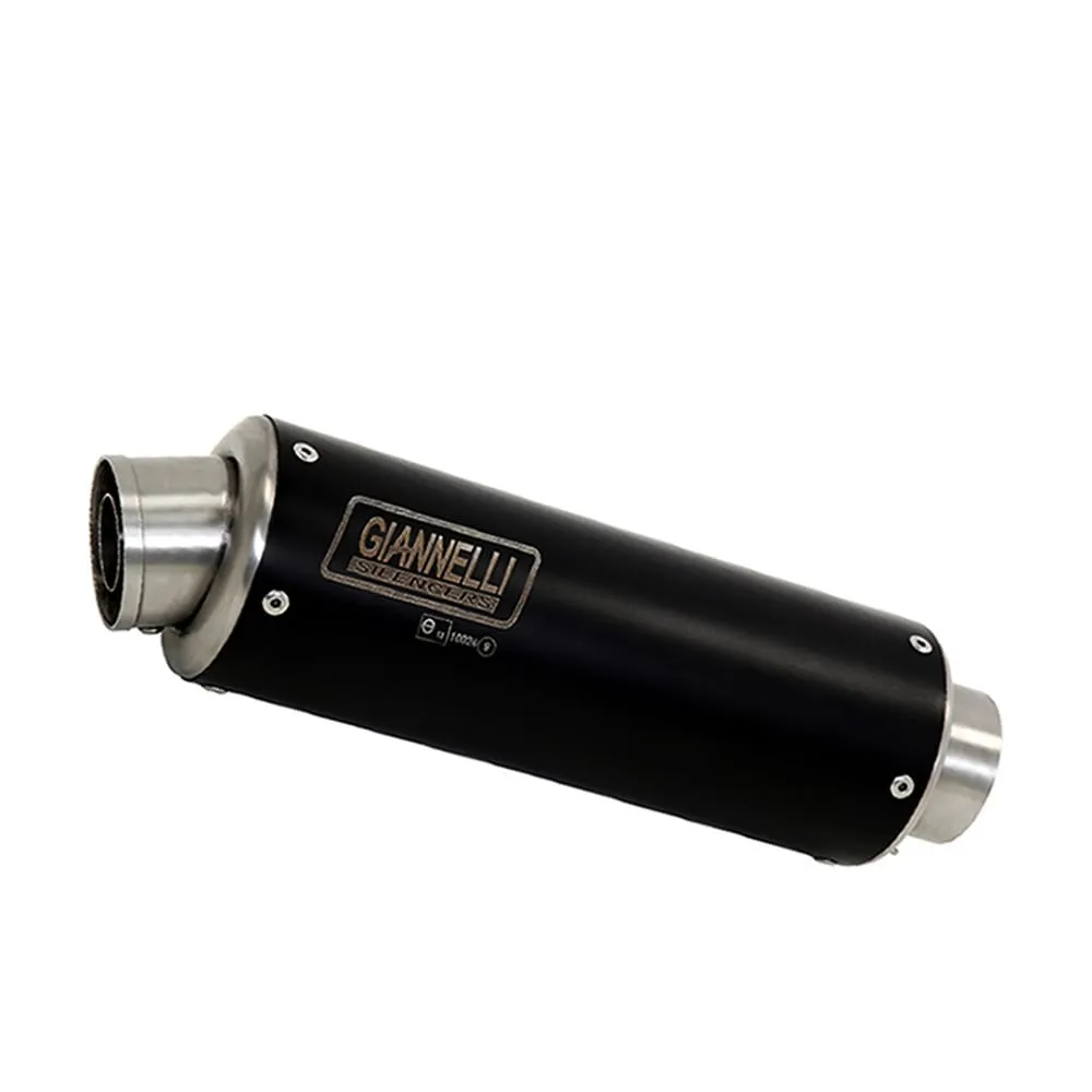 Terminale Scarico Giannelli Xpro Acciaio Inox Nero Kawasaki Z 800 E 2013 > 2016-73543XP-107145