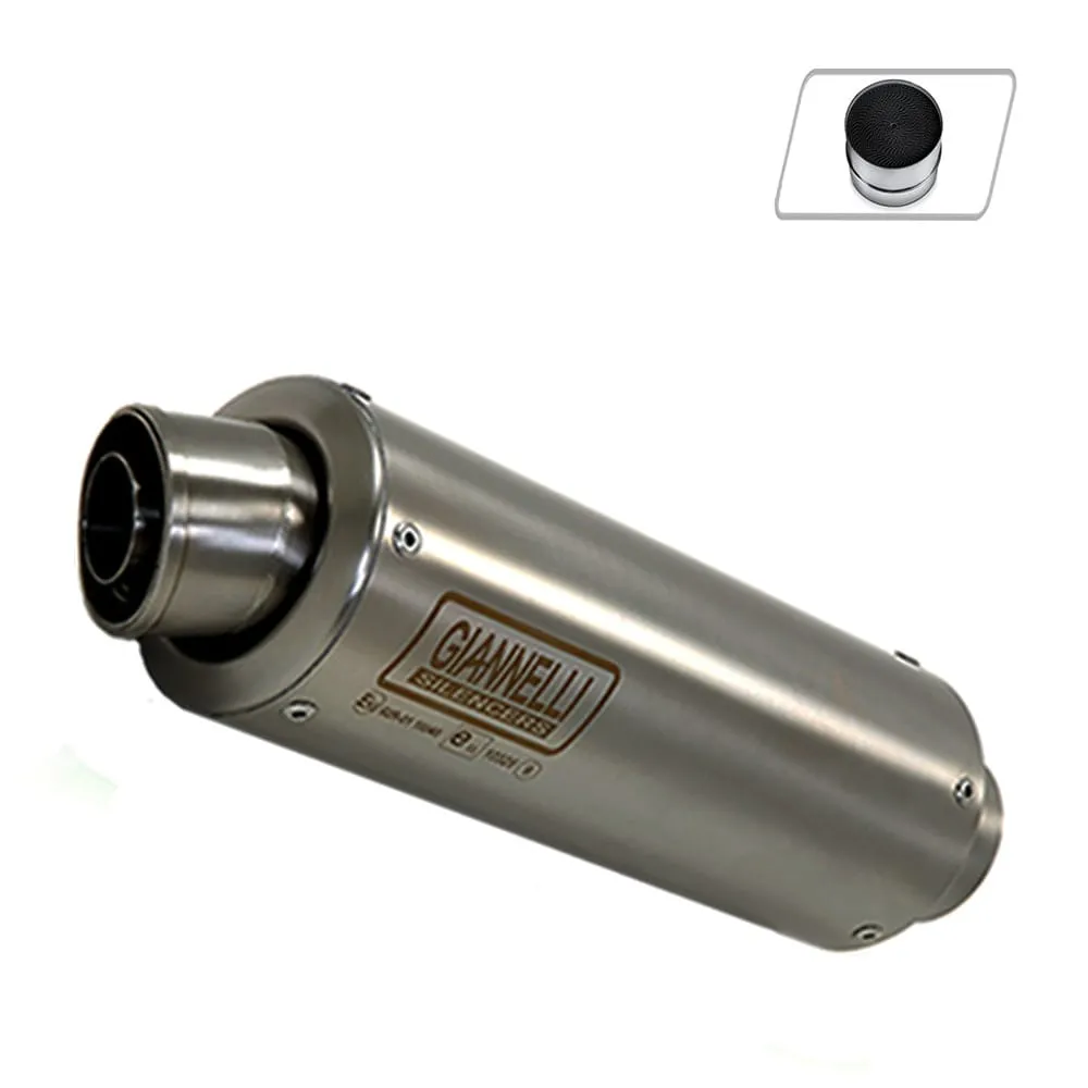 Scarico Completo Terminale Acciaio Inox + Cat Giannelli Honda Cb650f 2014 > 2016-73579XPI--70506CT-106869