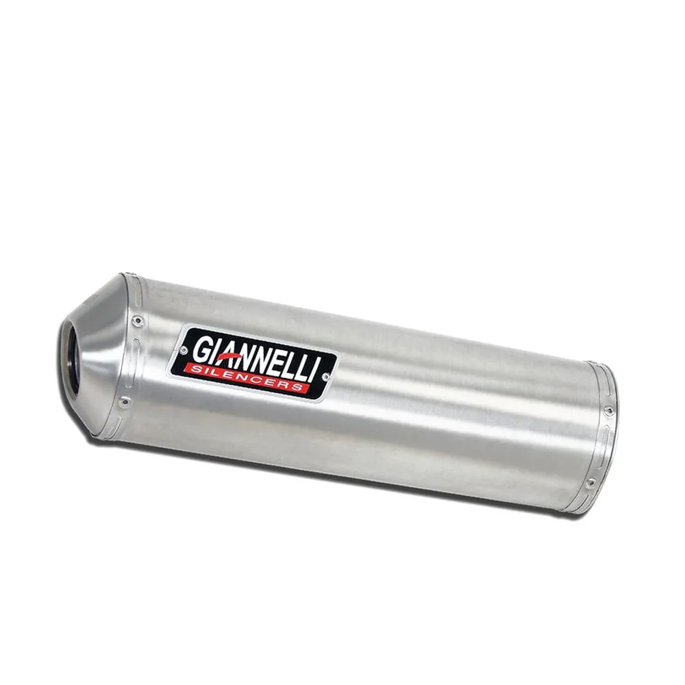 Terminale Scarico Giannelli Maxi Oval Allumini Honda Silver Wing 400 2005 > 2009-73650A2-106831