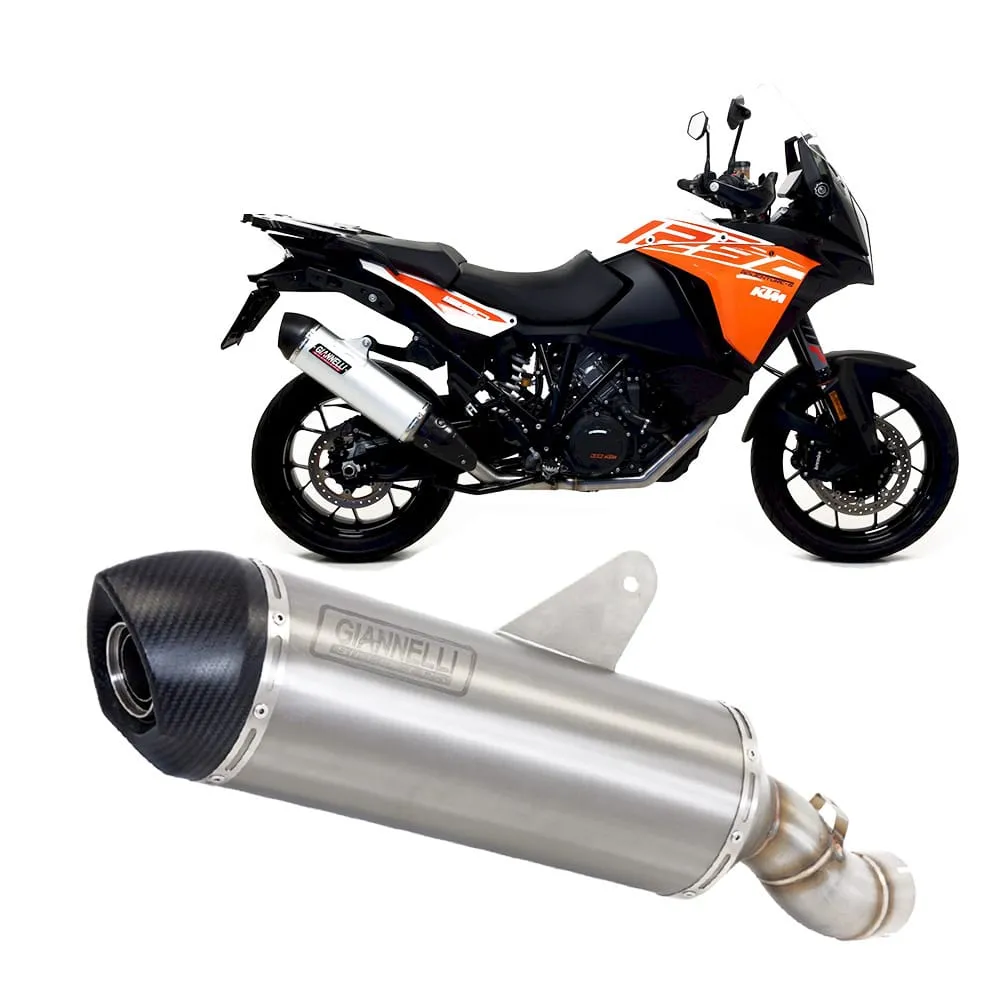 Terminale Scarico Giannelli Maxi Oval Allum Ktm 1290 Super Adventure 2017 > 2020-73687A2Y-107299