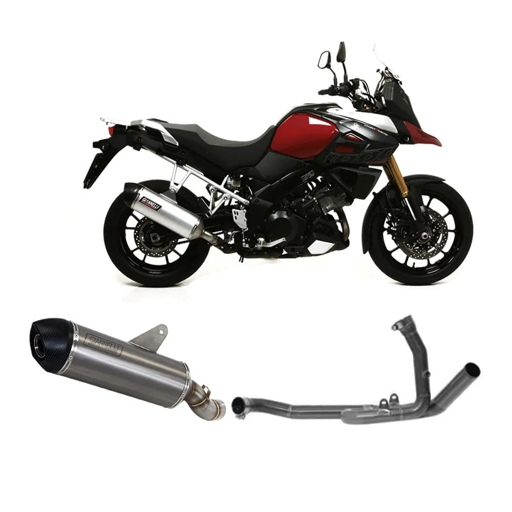 Impianto Scarico Completo Nocat Giannelli Allu Suzuki Dl 1000 Vstrom 2014 > 2016-73696A2Y--71218IN-107462