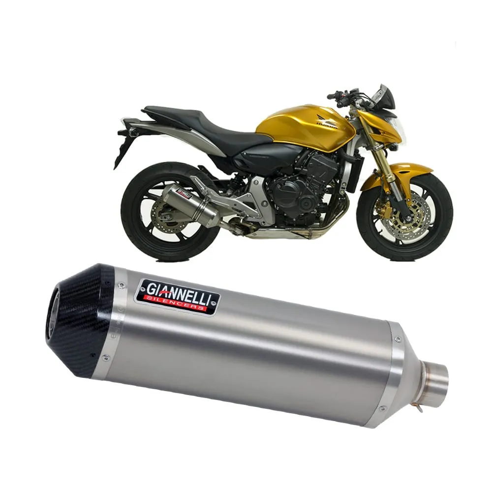 Terminale Scarico Giannelli Ipersport Titanio Honda Cb 600 F Hornet 2007 > 2013-73727T6Y-106835