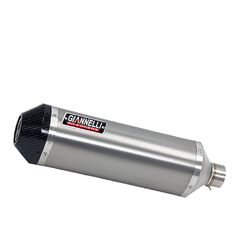 Terminale Scarico Giannelli Ipersport Titanio Suzuki Svf 650 Gladius 2009 > 2015-73756T6Y-107426