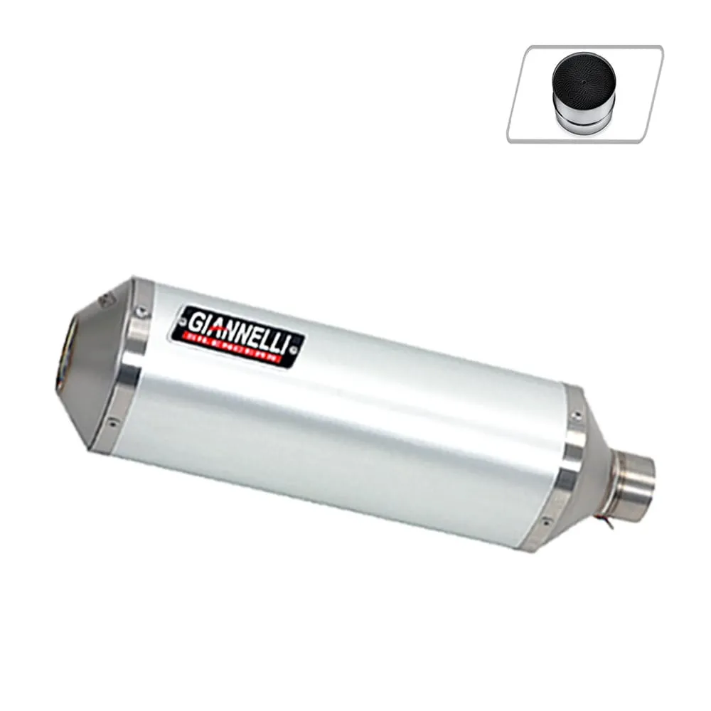 Scarico Completo Terminale Alluminio + Cat Giannelli Honda Cbr 250 R 2011 > 2013-73770A6K--70506CT-106791