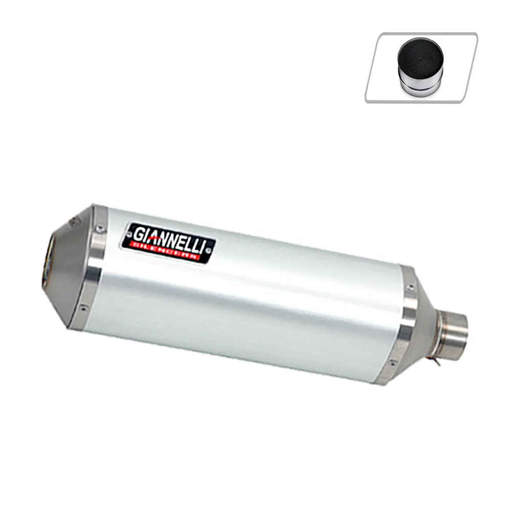 Scarico Completo Termina Allumini + Cat Giannelli Yamaha Bw's 125 4t 2010 > 2013-73783A6K--70508CT-107505