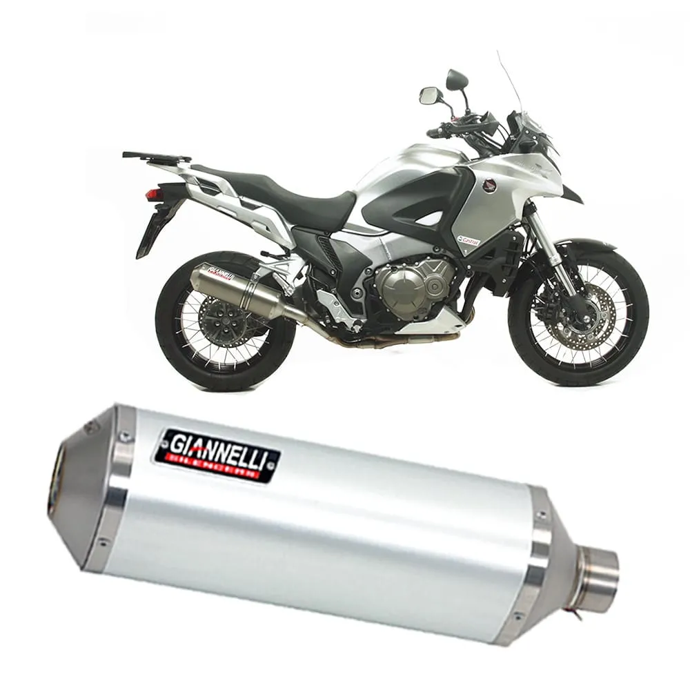 Terminale Scarico Giannelli Ipersport Allumin Honda Crosstourer 1200 2012 > 2016-73792A6S-106980