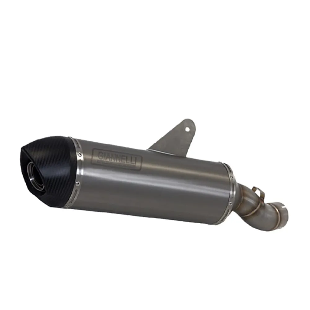 Terminale Giannelli Maxi Oval Titanio Honda Crf 1000 L Africa Twin 2017 > 2020-73823T2Y-106938