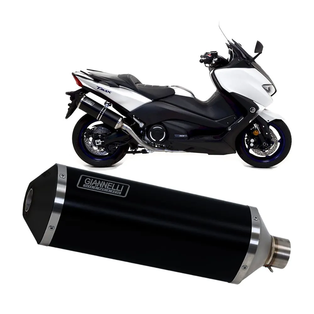 Scarico Completo Cat Giannelli Terminale Allumin Nero Yamaha Tmax530 2017 > 2020-73826B6KZ-107609