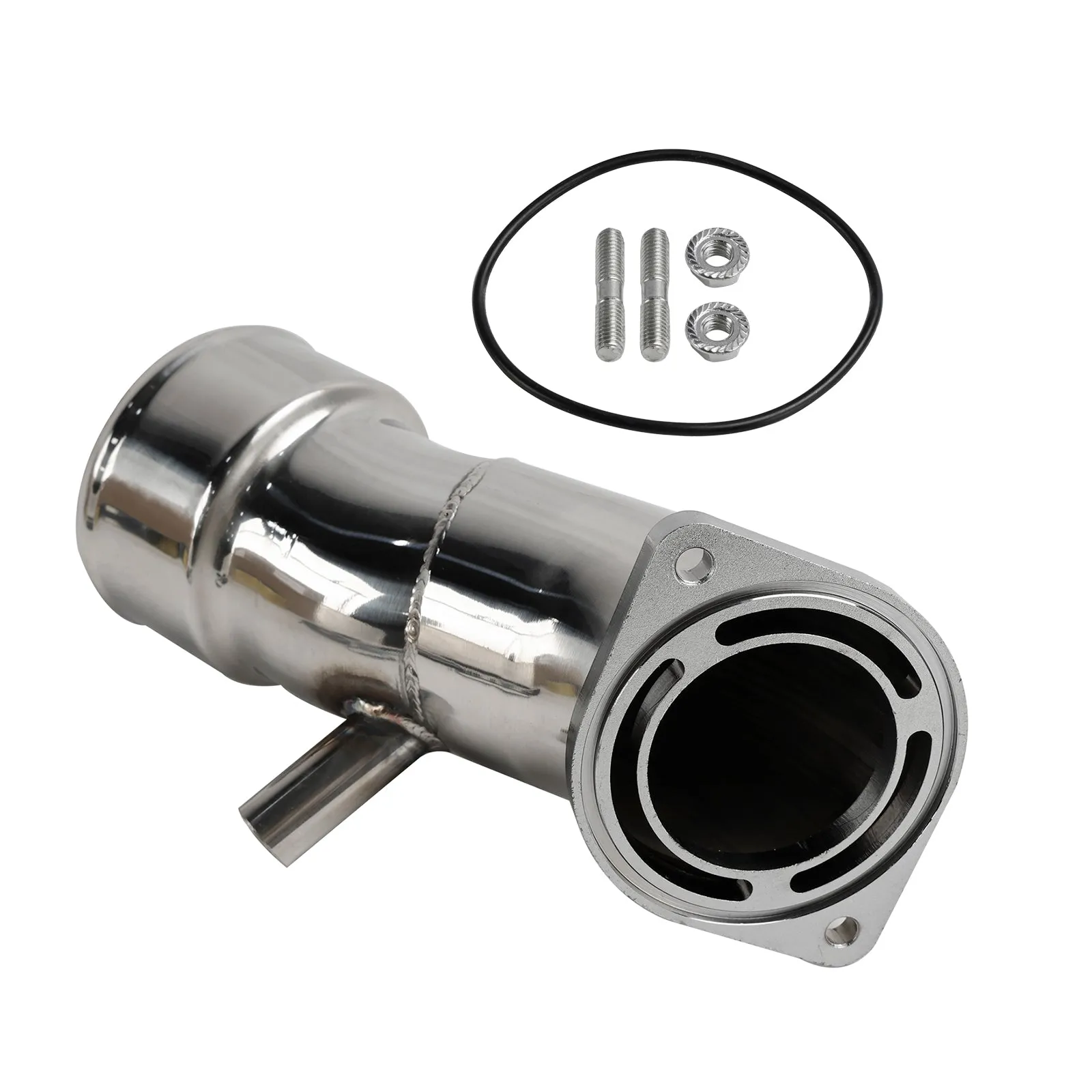 2020-2022 GM 6,6 L Duramax L5P en acier inoxydable 3,5 pouces klaxon d'admission