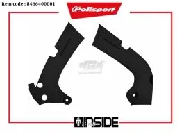 POLISPORT 8466400001 PROTEZIONI TELAIO CRF 250R 18-19/450R 17-18 NERO