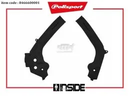 POLISPORT 8466600001 PROTEZIONI TELAIO HVA/KTM NERO
